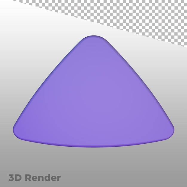 PSD iconos de interfaz de usuario de símbolos de flecha de representación 3d