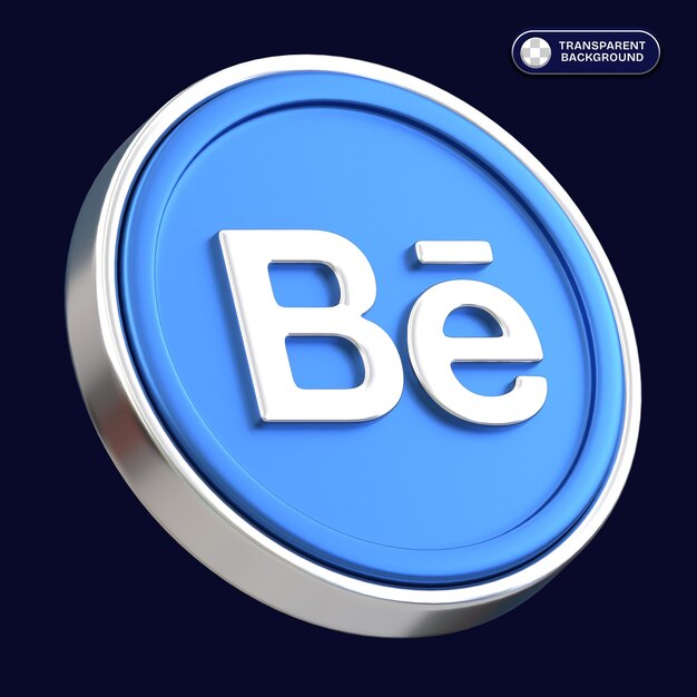 Iconos del logotipo de las redes sociales de behance