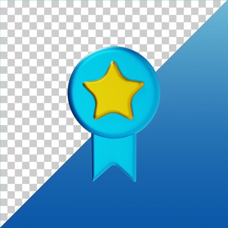 PSD iconos de medalla de premio para aplicaciones móviles web ux ui