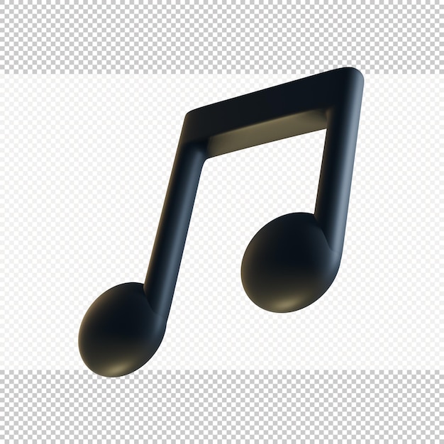 PSD iconos musicales en 3d