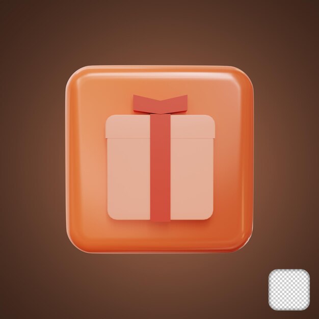 Iconos de regalo para aplicaciones móviles ux ui