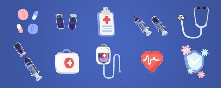 PSD iconos de salud médica