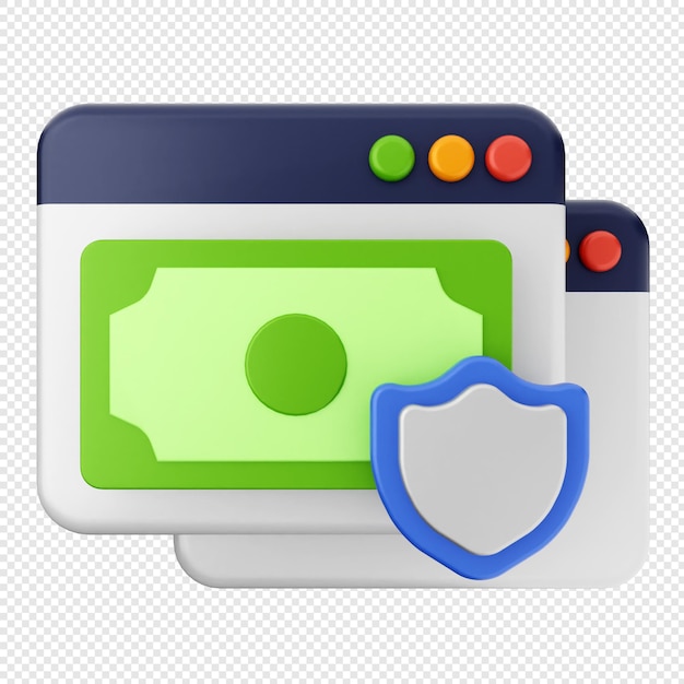 Iconos de sitios web en 3D