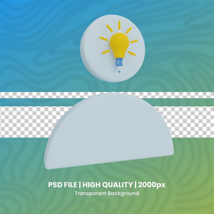 PSD idea de usuario render 3d diseño gráfico conjunto de render 3d archivo psd fondo transparente
