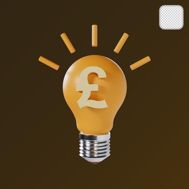 PSD une idée pour gagner de l'argent avec une ampoule 3d