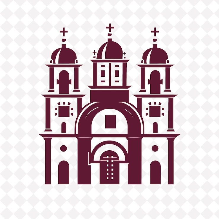 PSD una iglesia con una cruz en la cima