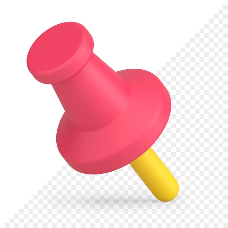 PSD ikon 3d pin