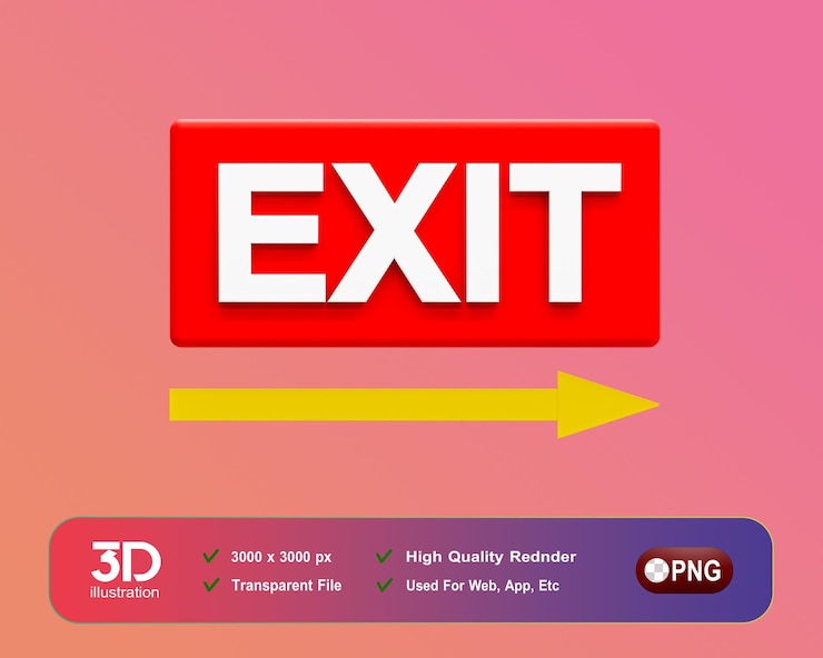 PSD ikon pemadam kebakaran 3d png