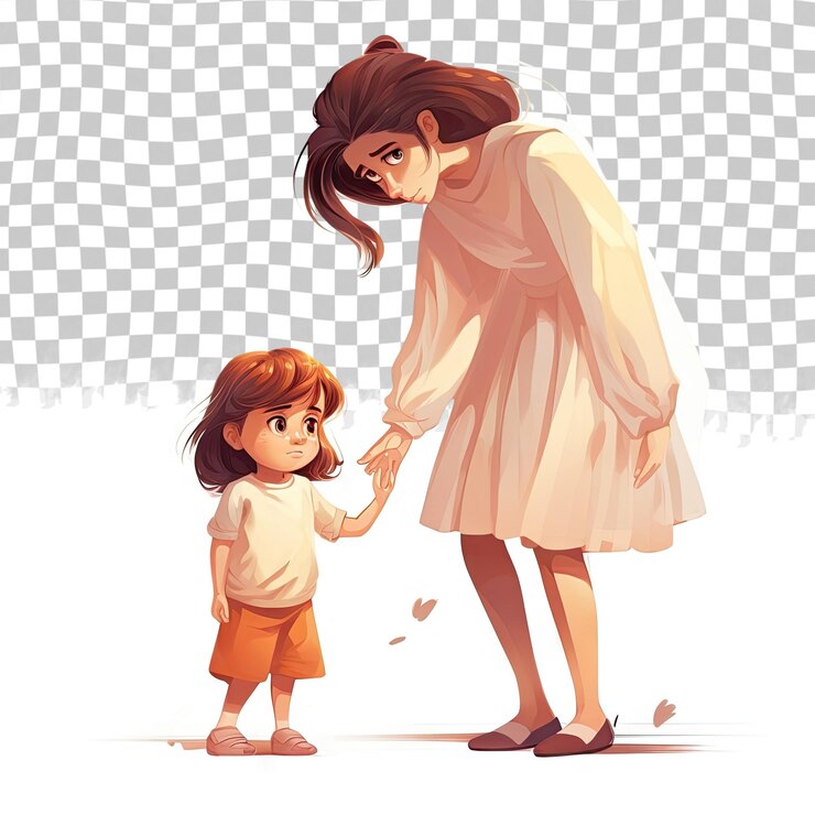 PSD il bambino non riconosce l'amore dei genitori il problema di accettare i sentimenti in un bambino illustratio