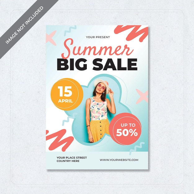 Il big summer sale flyer