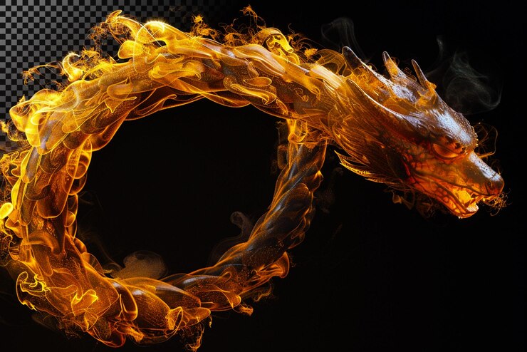 PSD il cerchio del drago di fuoco