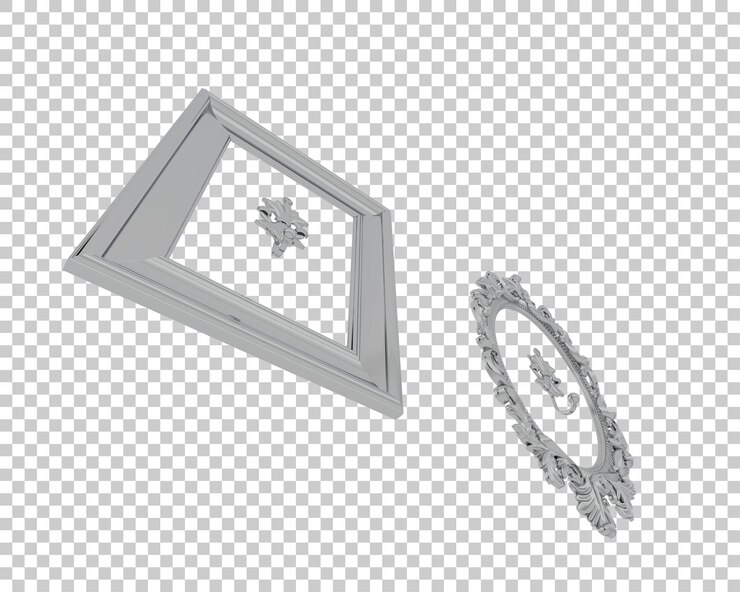 PSD il fotogramma isolato su uno sfondo trasparente illustrazione di rendering 3d
