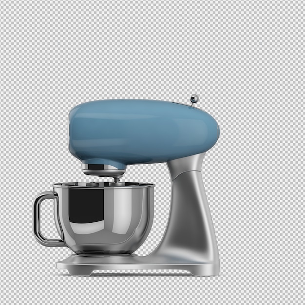 Il miscelatore isometrico 3D isolato rende