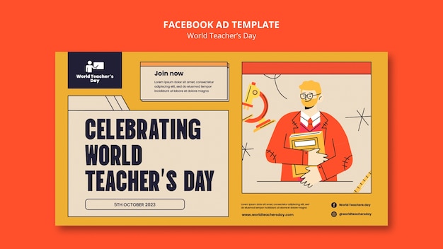 Il modello di Facebook per la Giornata Mondiale degli Insegnanti