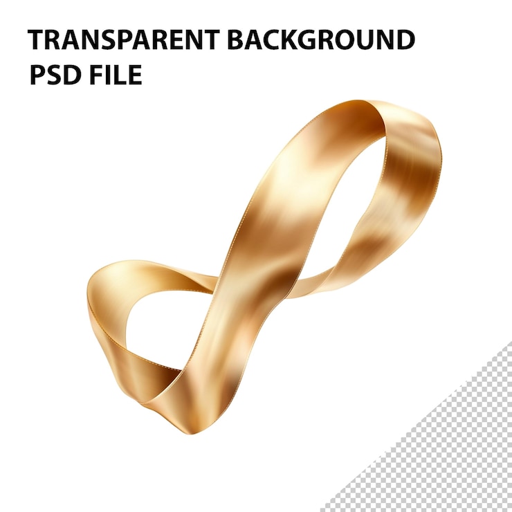 PSD il nastro d'oro dell'infinito