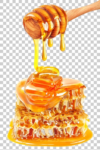 Il nido d'ape e il miele che gocciola