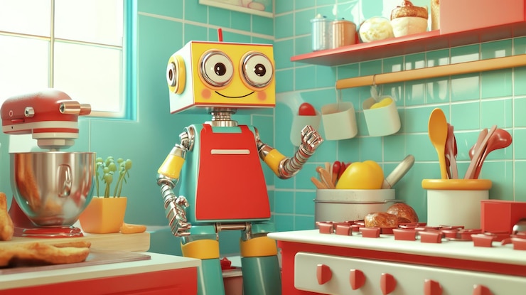 PSD il robot cuoco amichevole