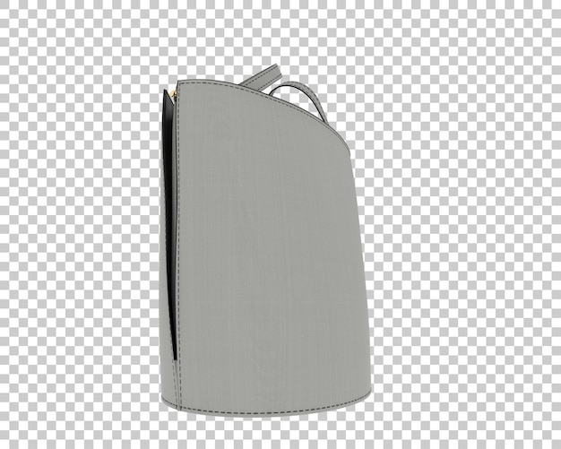 Il sacchetto della signora isolato sullo sfondo illustrazione di rendering 3D