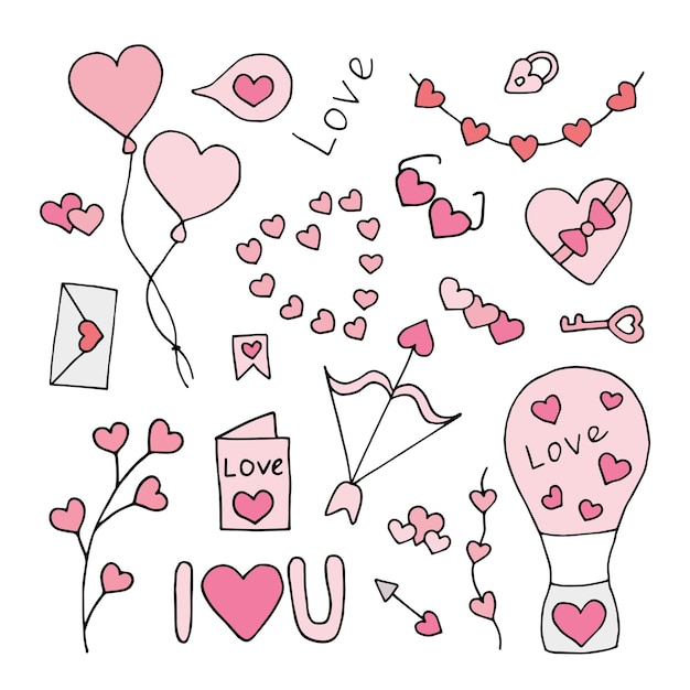 Il set di San Valentino.