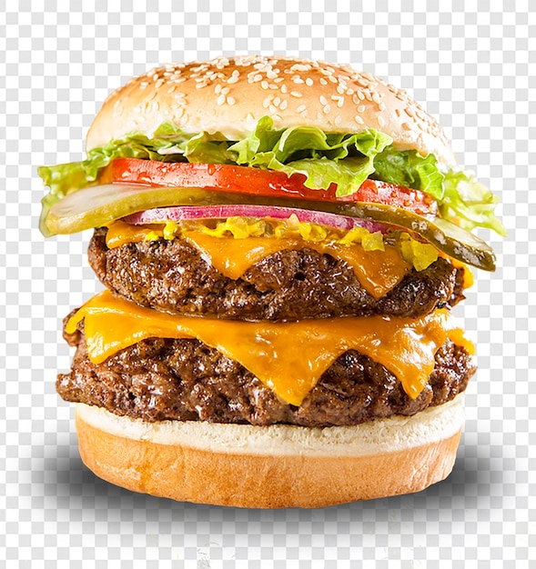 Il y a des hamburgers.