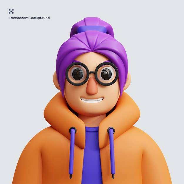 Illustration 3d D'avatar