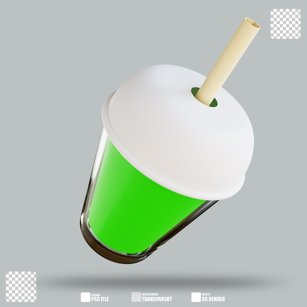 Illustration 3d Boissons 3