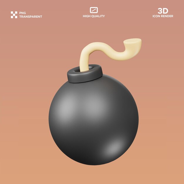 Illustration 3D de la bombe PSD