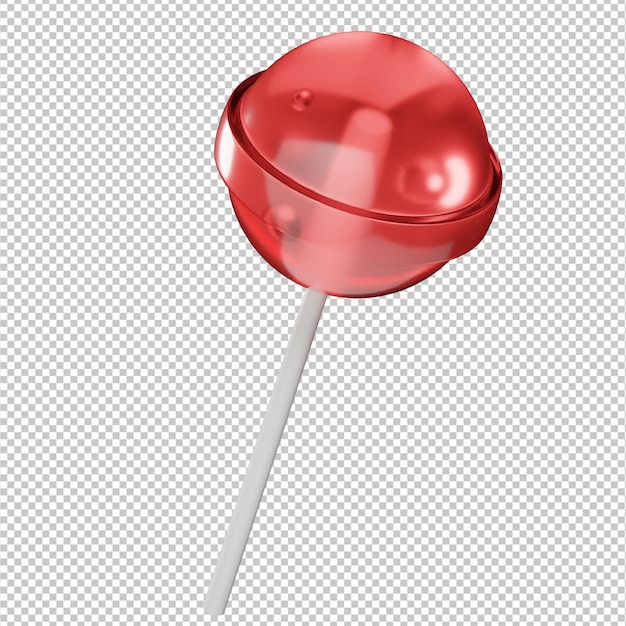 PSD illustration 3d de bonbons