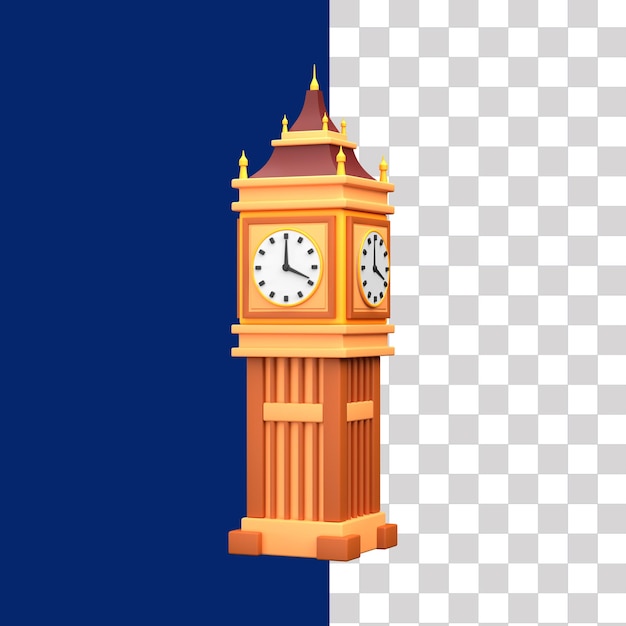 Illustration 3D du Big Ben