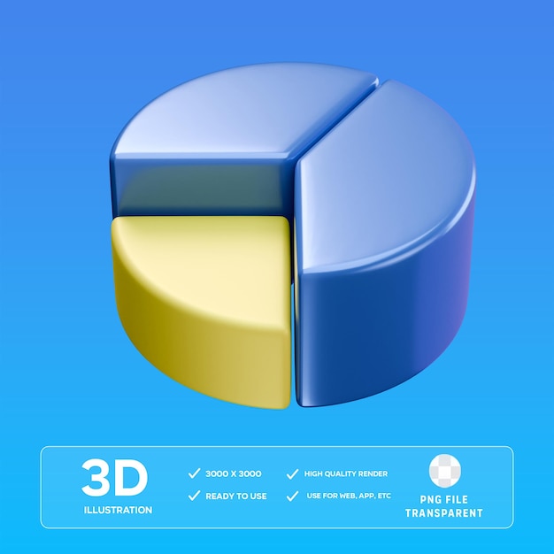 Illustration en 3D du garf PSD