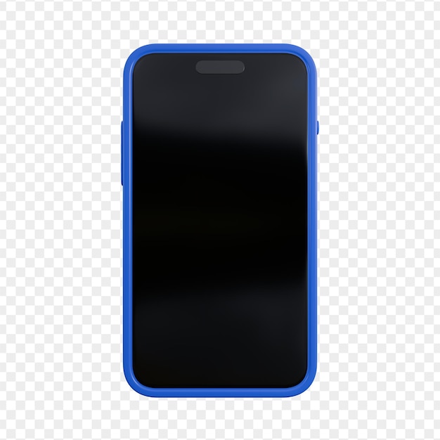 Illustration 3D du téléphone