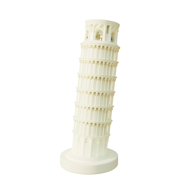 Illustration 3D des éléments italiens