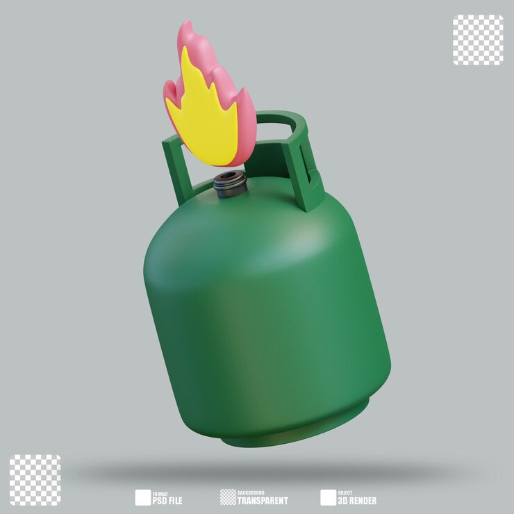 PSD illustration 3d gaz 2