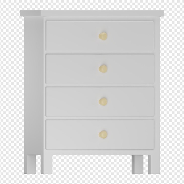 PSD illustration 3d de l'icône du tiroir psd
