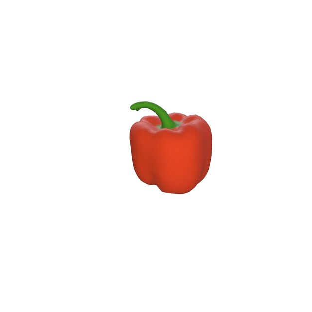 PSD illustration 3d de légumes