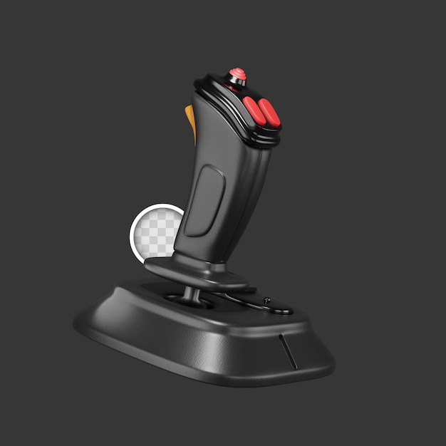 PSD illustration 3d de la manette de jeu vidéo