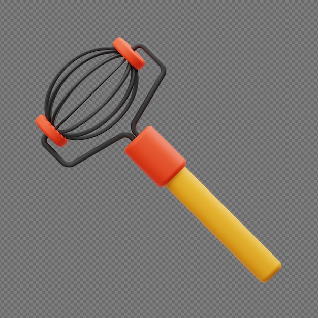 Illustration 3D d'un objet de golf