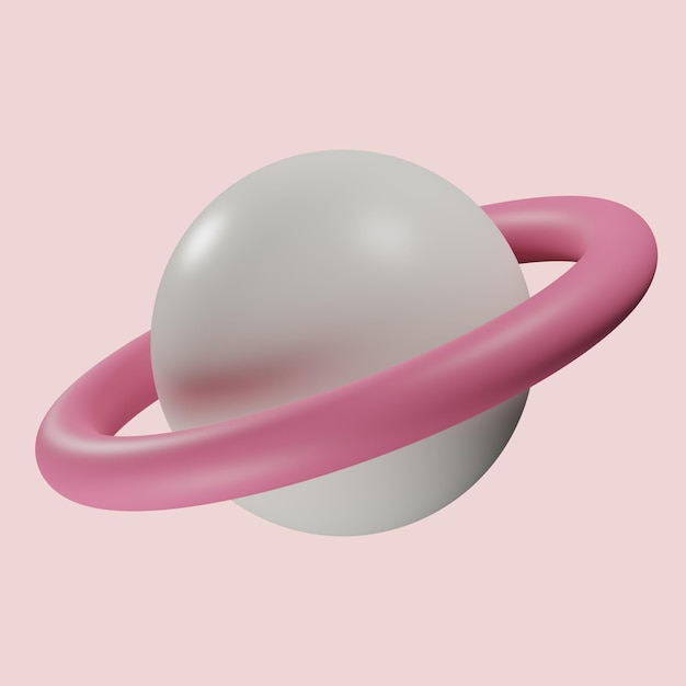 Illustration 3D des planètes