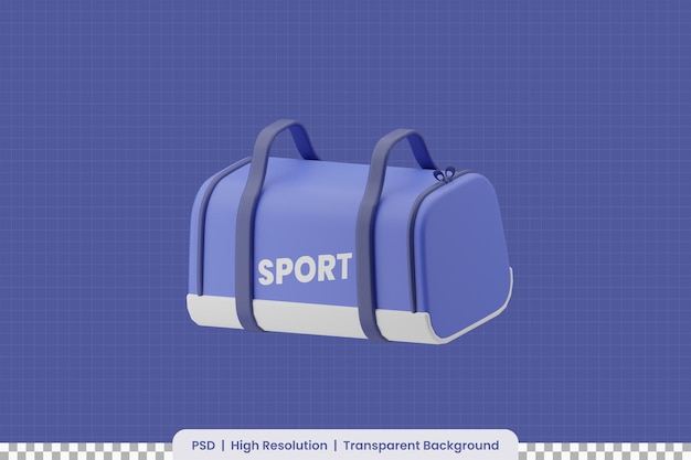 Illustration 3d De Sac De Sport