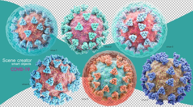 Illustration 3d De La Situation Du Coronavirus