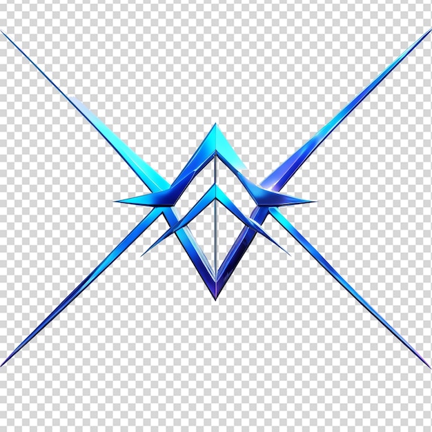 PSD illustration abstraite de fond polygonal bleu