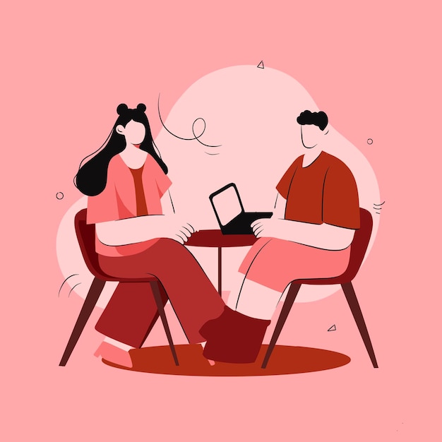 Illustration d'asset pour la conception de l'UX