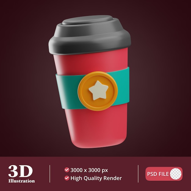 Illustration De Boisson Gazeuse De Cinéma 3d