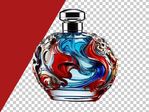 PSD illustration d'une bouteille de parfum