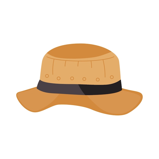 Illustration de chapeau de dessin animé