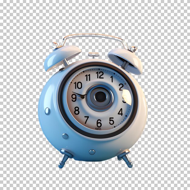 PSD illustration de chronomètre 3d isolée sur un fond transparent