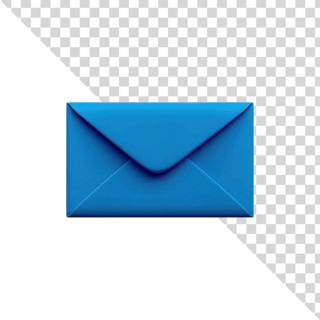 Illustration des blauen Umschlags