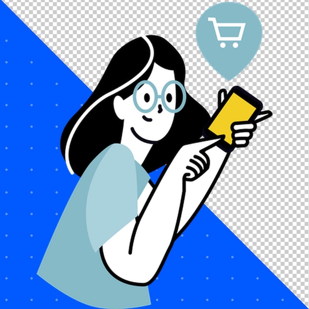 Illustration dessinée à la main Vector plat pour le travail Bureau Affaires et projets PNG Arrière-plan transparent
