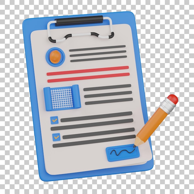 Illustration du contrat de travail