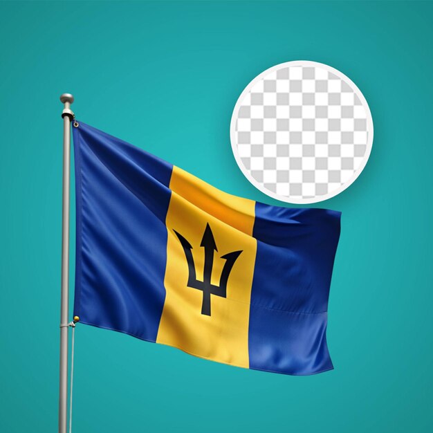 PSD illustration du drapeau de l'amérique latine